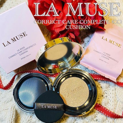 CORRECT CARE COMPLETE CC CUSHION/ラミューズ/クッションファンデーションを使ったクチコミ(1枚目)