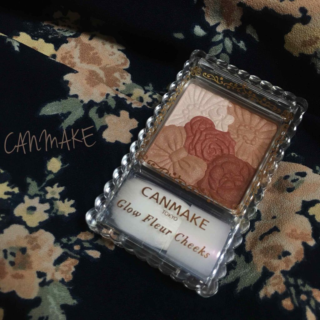 グロウフルールチークス 10 テラコッタフルール/キャンメイク/パウダーチークを使ったクチコミ（1枚目）