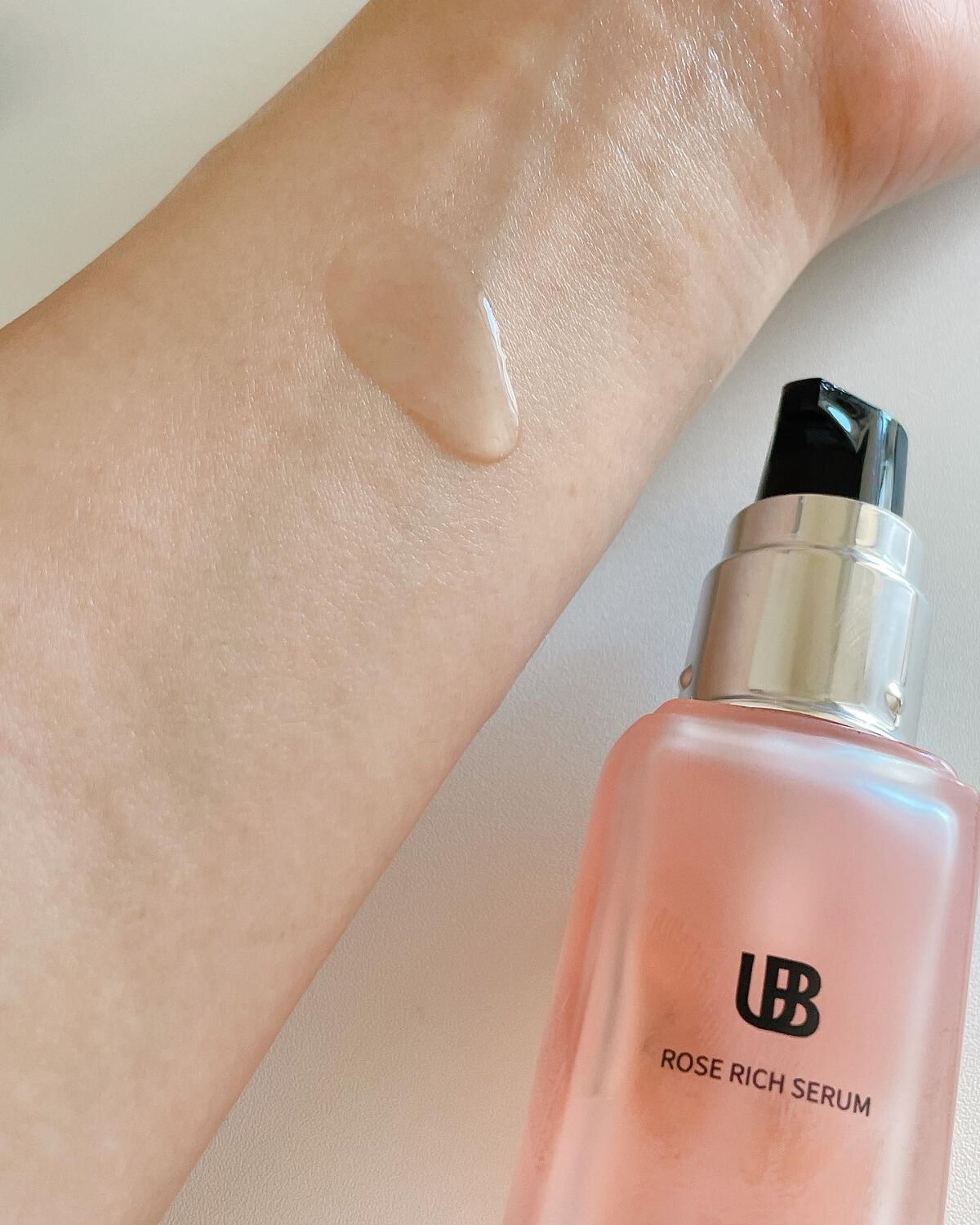ローズリッチセラム/UUBU/美容液を使ったクチコミ（3枚目）