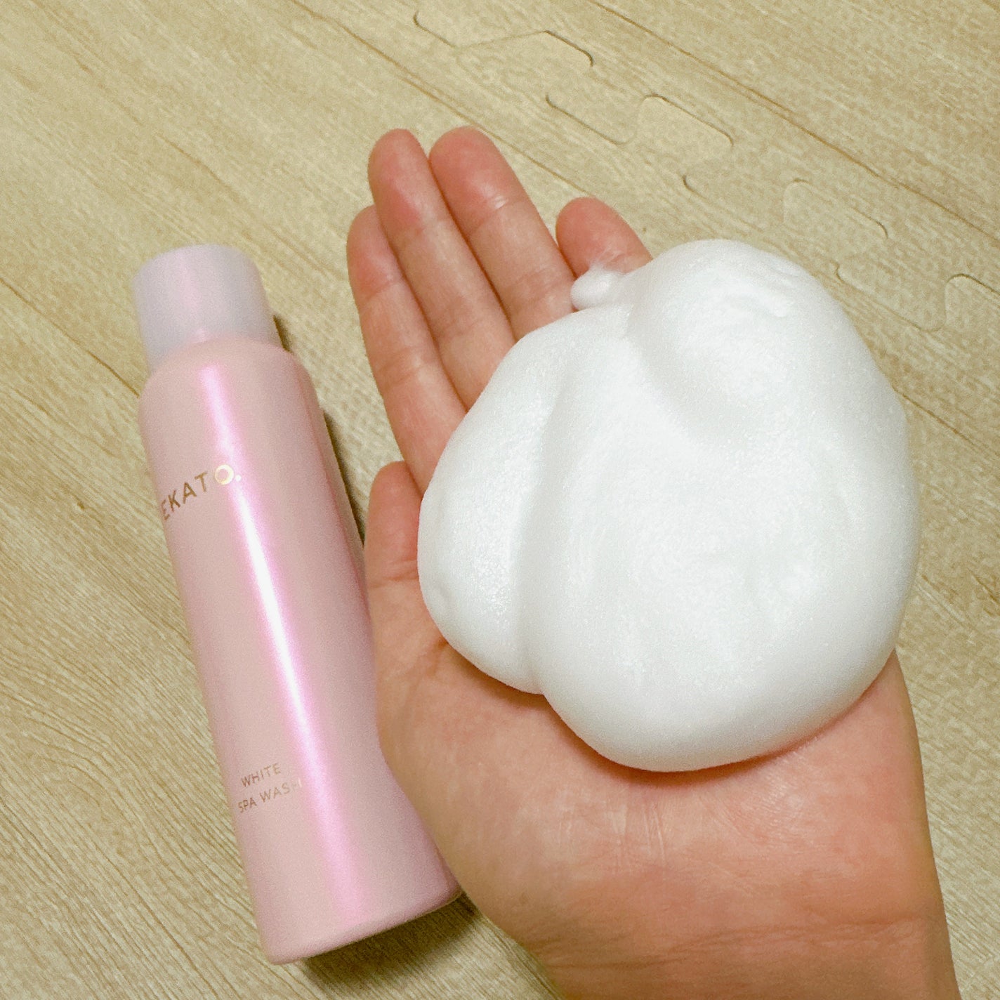 ホワイト スパウォッシュ/EKATO./その他洗顔料を使ったクチコミ(3枚目)