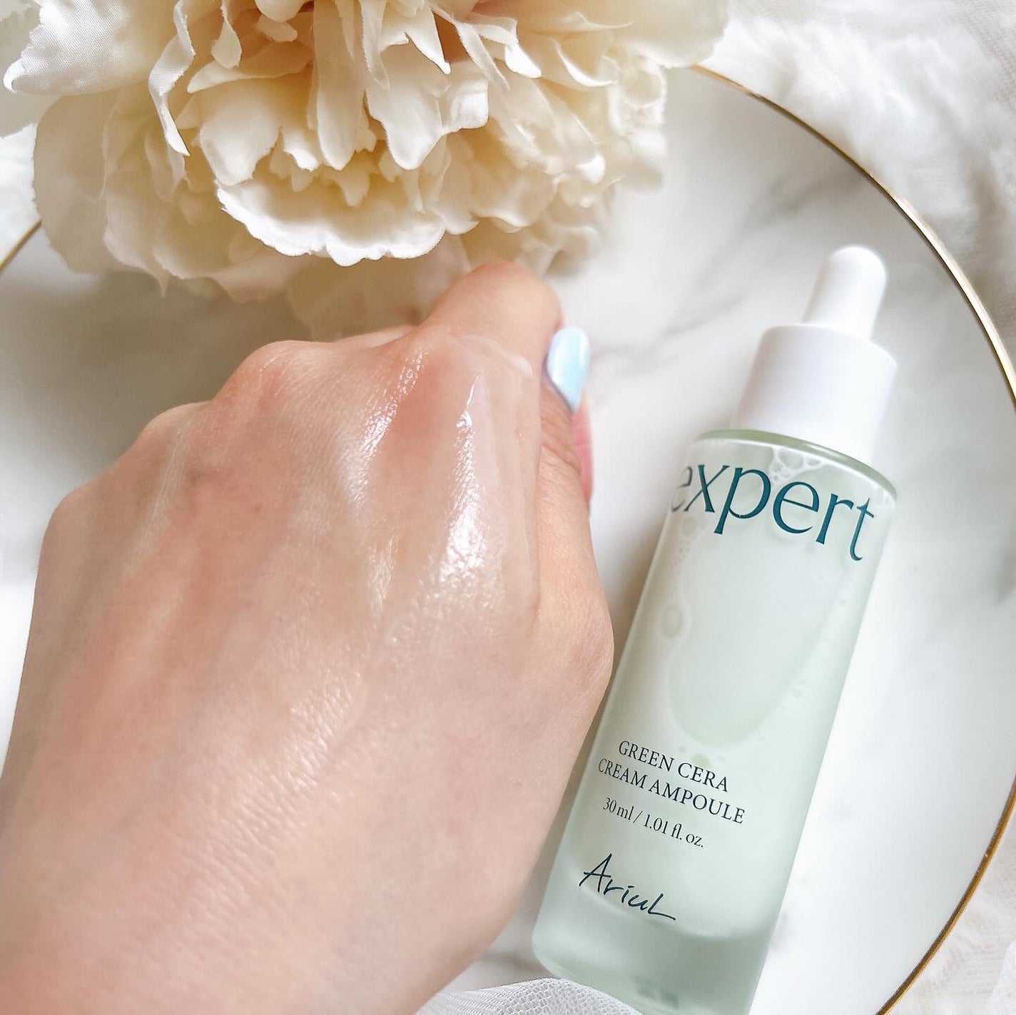 グリーンセラアンプルクリーム/Ariul/美容液を使ったクチコミ(5枚目)