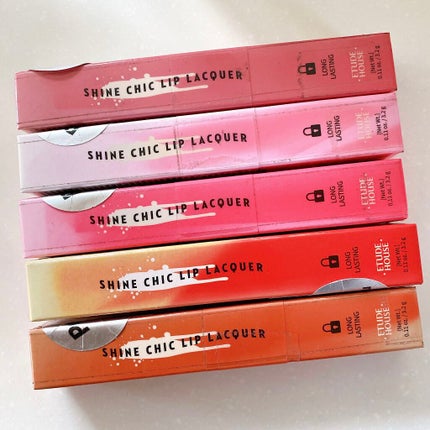 シャインシックリップラッカー/ETUDE/リップグロスを使ったクチコミ(3枚目)
