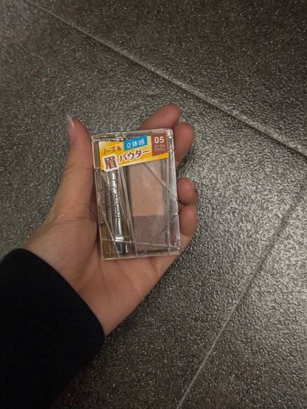 ノーズ&アイブロウパウダー/CEZANNE/パウダーアイブロウを使ったクチコミ(1枚目)