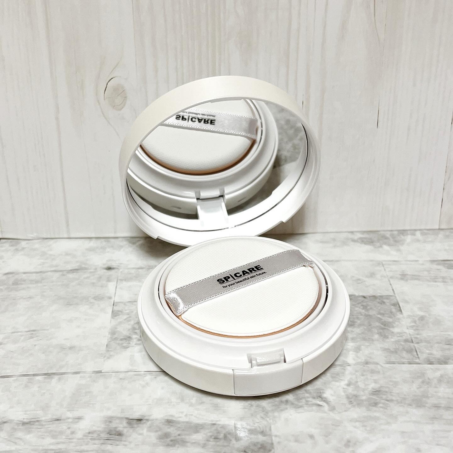 V3 ブリリアント ファンデーション/SPICARE/クッションファンデーションを使ったクチコミ（2枚目）