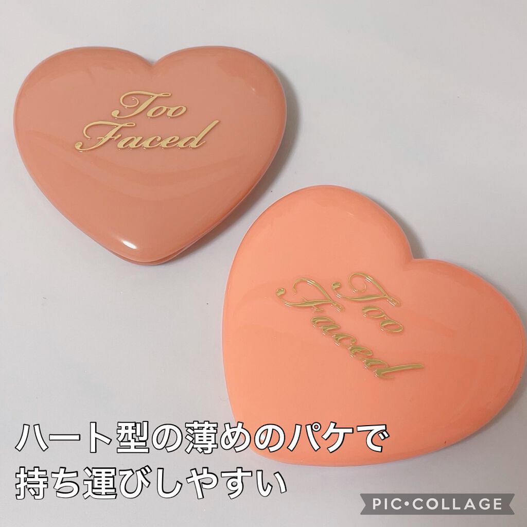 ラブ フラッシュ ロングラスティング 16H ブラッシュ ベイビー ラブ/Too Faced/パウダーチークを使ったクチコミ（2枚目）