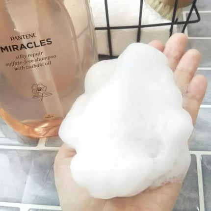 ミラクルズ サルフェート無添加&ジェントルリペア ボンドリペア シャンプー/トリートメント/パンテーン/市販シャンプーを使ったクチコミ(4枚目)