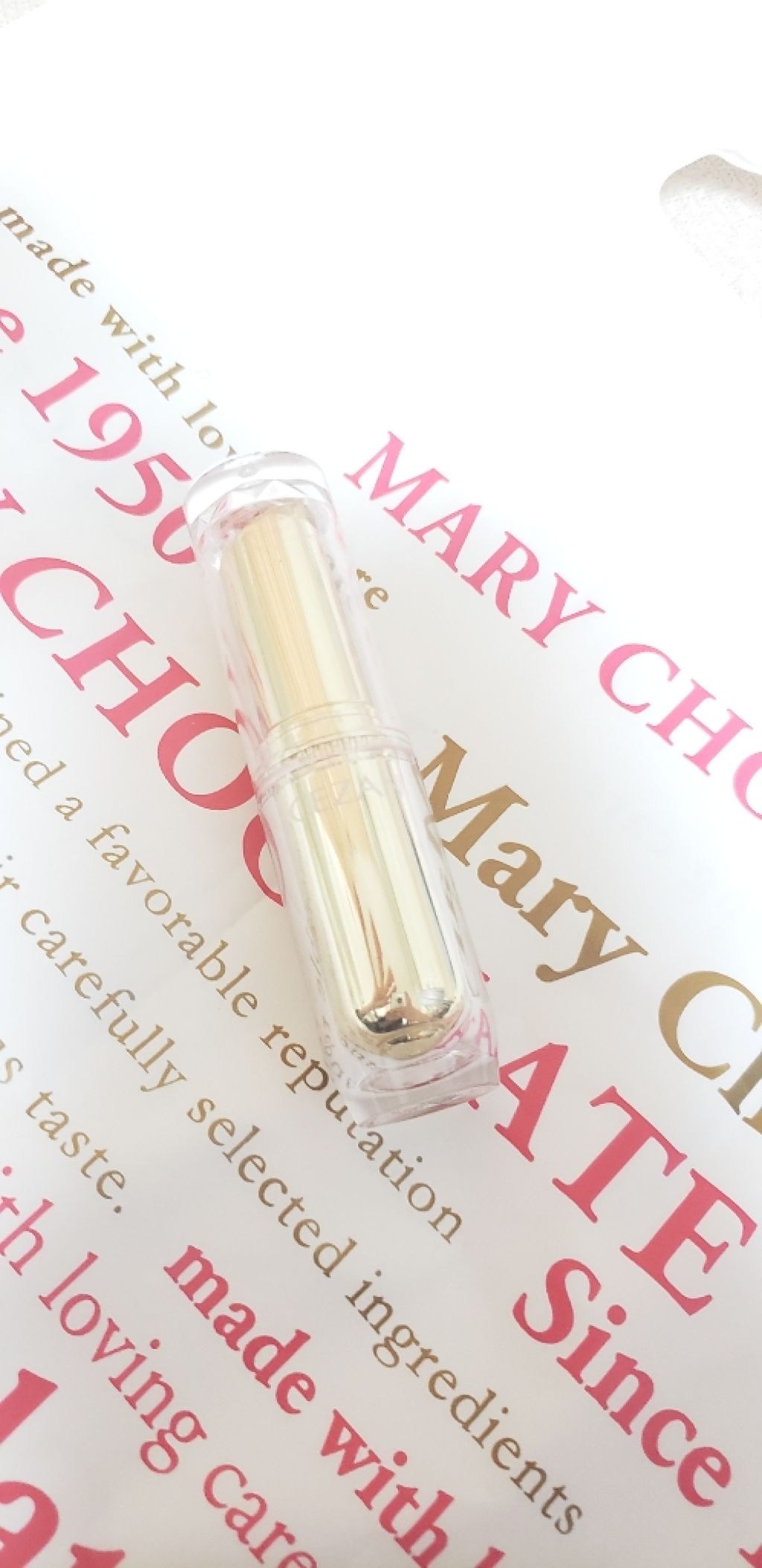 ラスティンググロスリップ/CEZANNE/口紅を使ったクチコミ（3枚目）