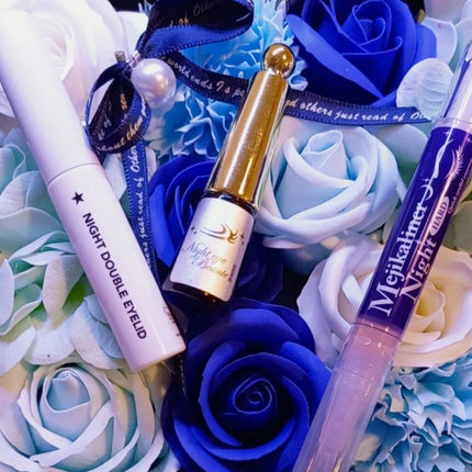 夜用ふたえメイク/プレビュート/二重まぶた用アイテムを使ったクチコミ(1枚目)