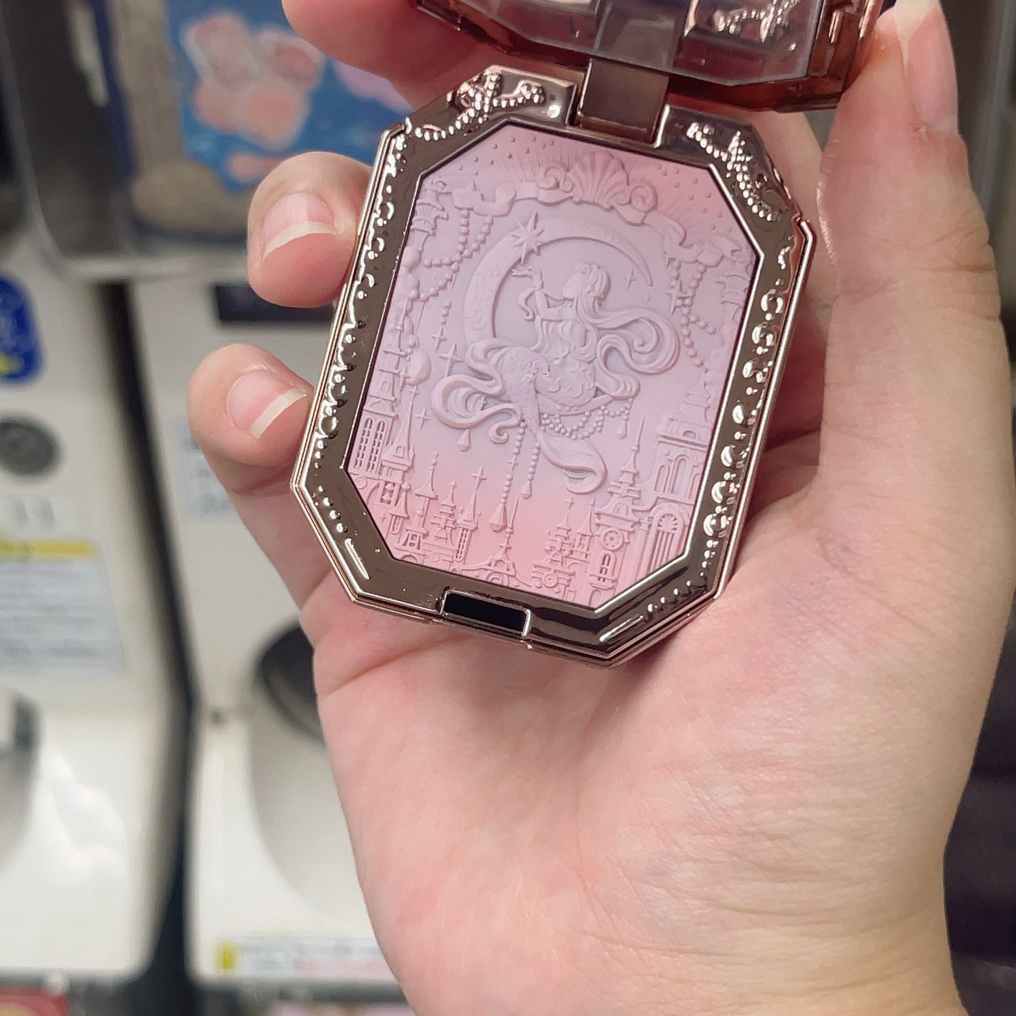 月光人魚 ジュエリーチークブラッシュ/FlowerKnows/パウダーチークを使ったクチコミ(3枚目)