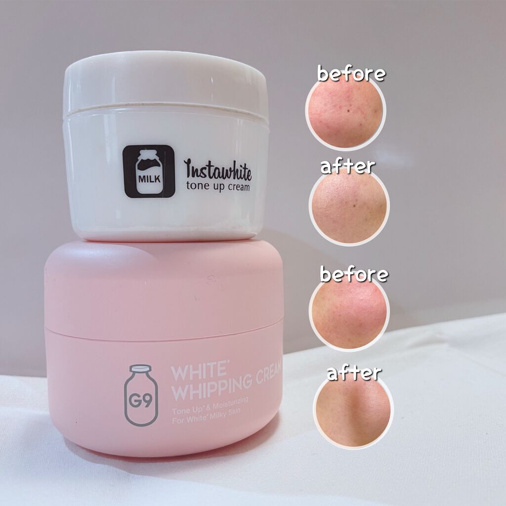 Instawhite トーンアップクリーム/Instawhite/化粧下地を使ったクチコミ(3枚目)