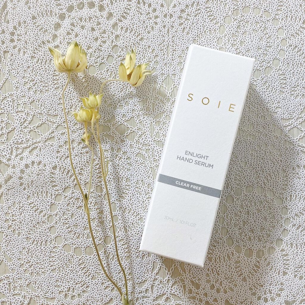 エンライトハンドセラム(ハンド美容液)無香料/SOIE/ハンドクリームを使ったクチコミ(1枚目)