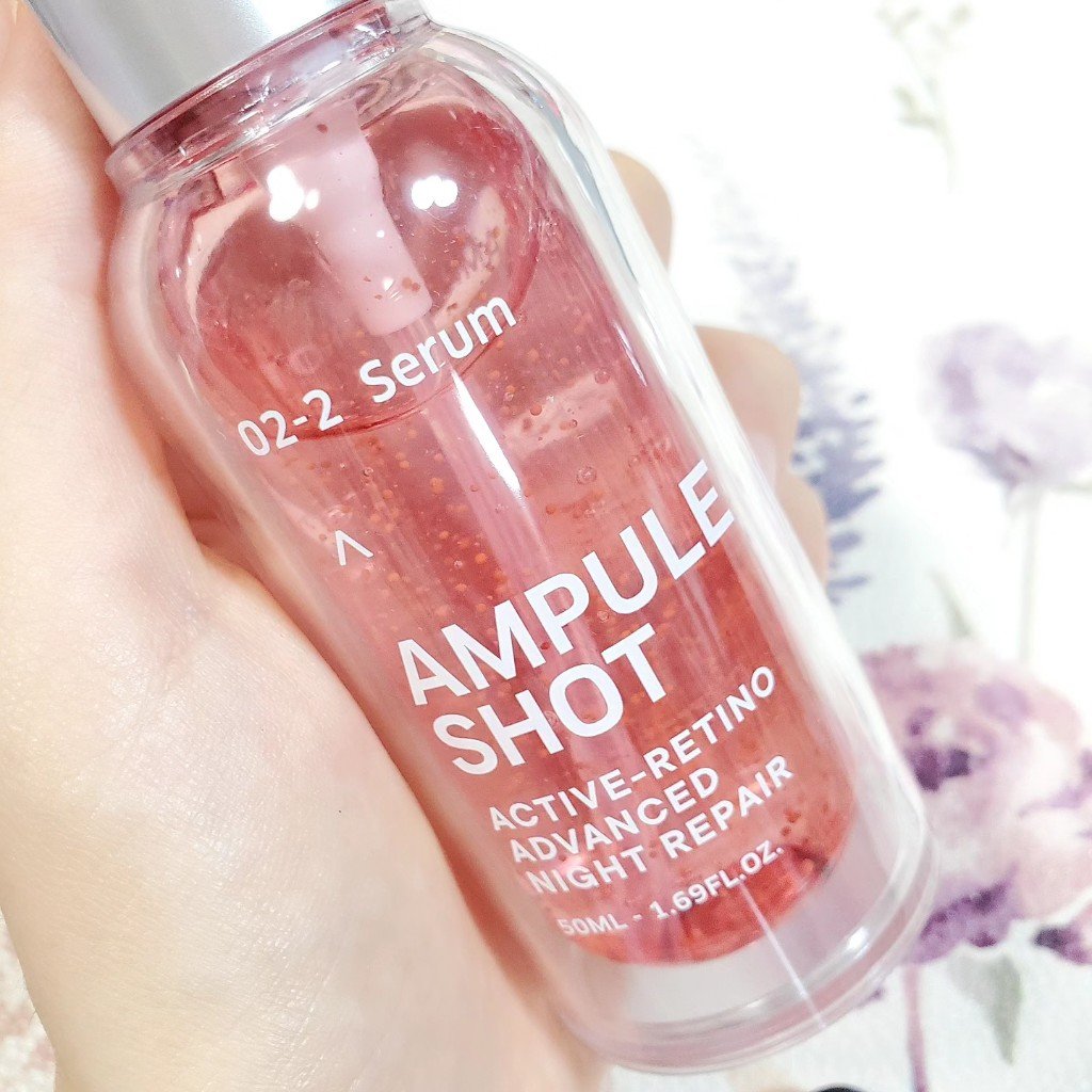 アクティブレチノ アドバンスト ナイトリペア セラム/AMPULE SHOT/美容液を使ったクチコミ（2枚目）