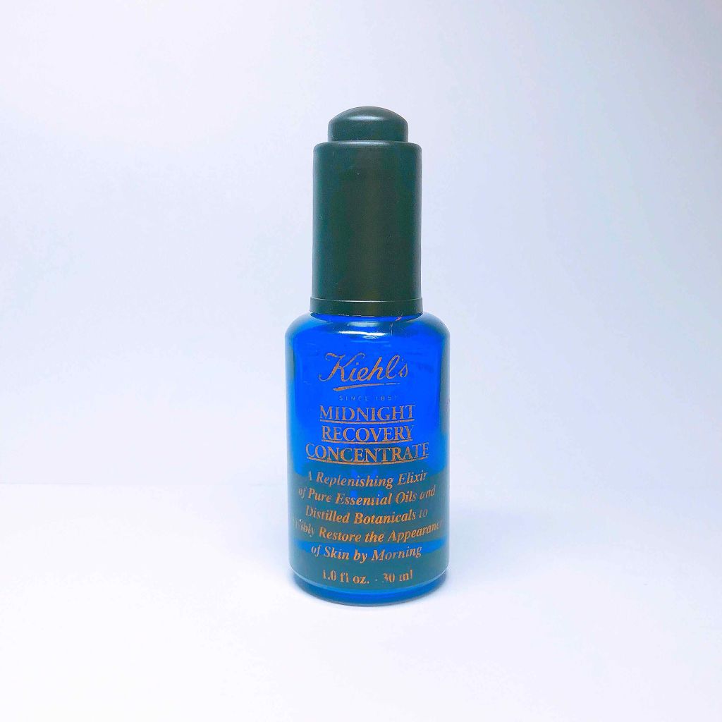 キールズ ミッドナイトボタニカル コンセントレート/Kiehl's/フェイスオイルを使ったクチコミ（1枚目）