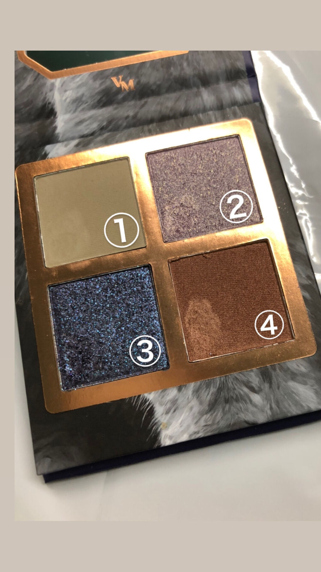 Venus Marble アイシャドウキャットシリーズ/Venus Marble/アイシャドウパレットを使ったクチコミ（3枚目）