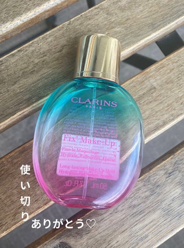 フィックス メイクアップ/CLARINS/ミスト状化粧水を使ったクチコミ（3枚目）