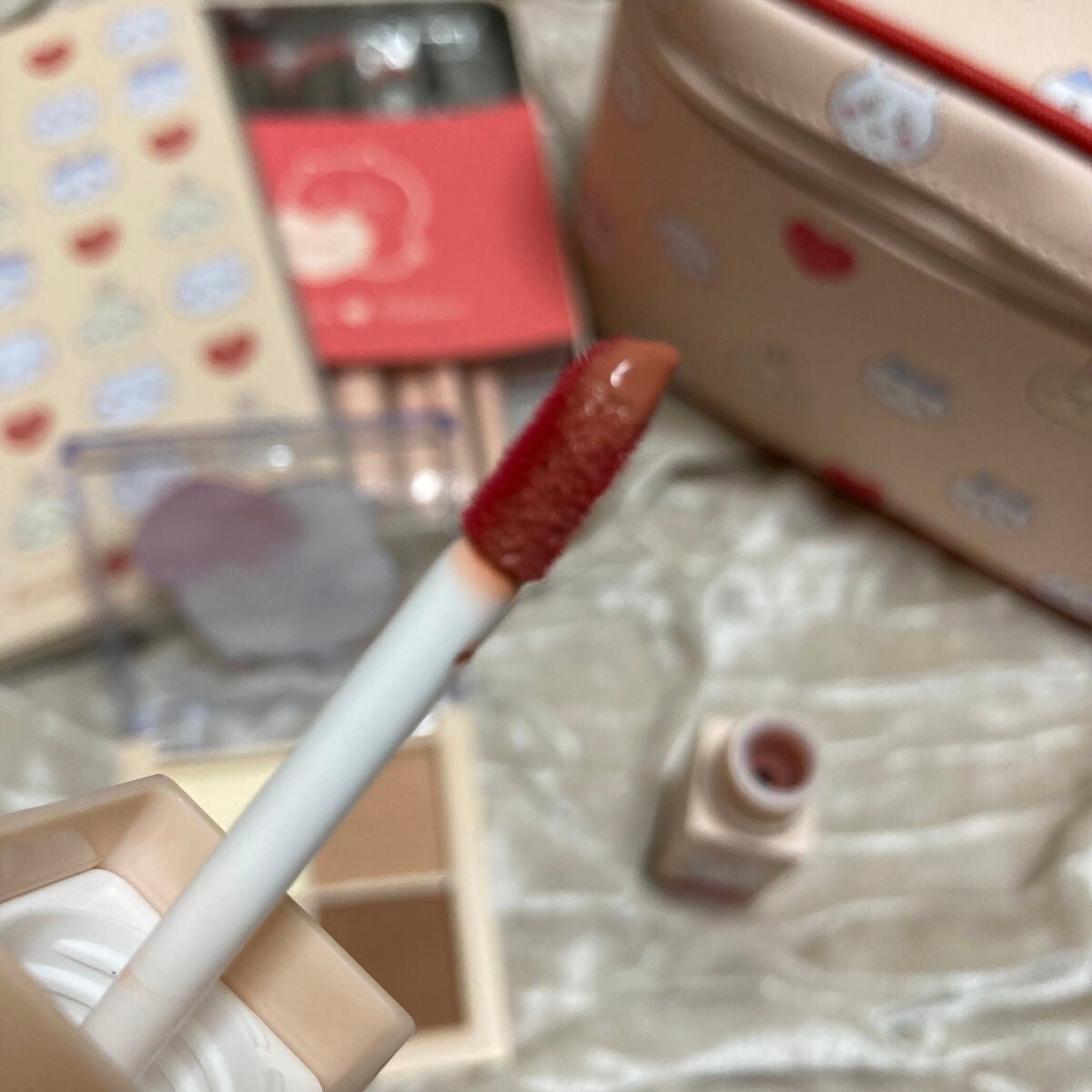 Lovisiaちいかわコスメセット/ラヴィジア/メイクアップキットを使ったクチコミ(3枚目)