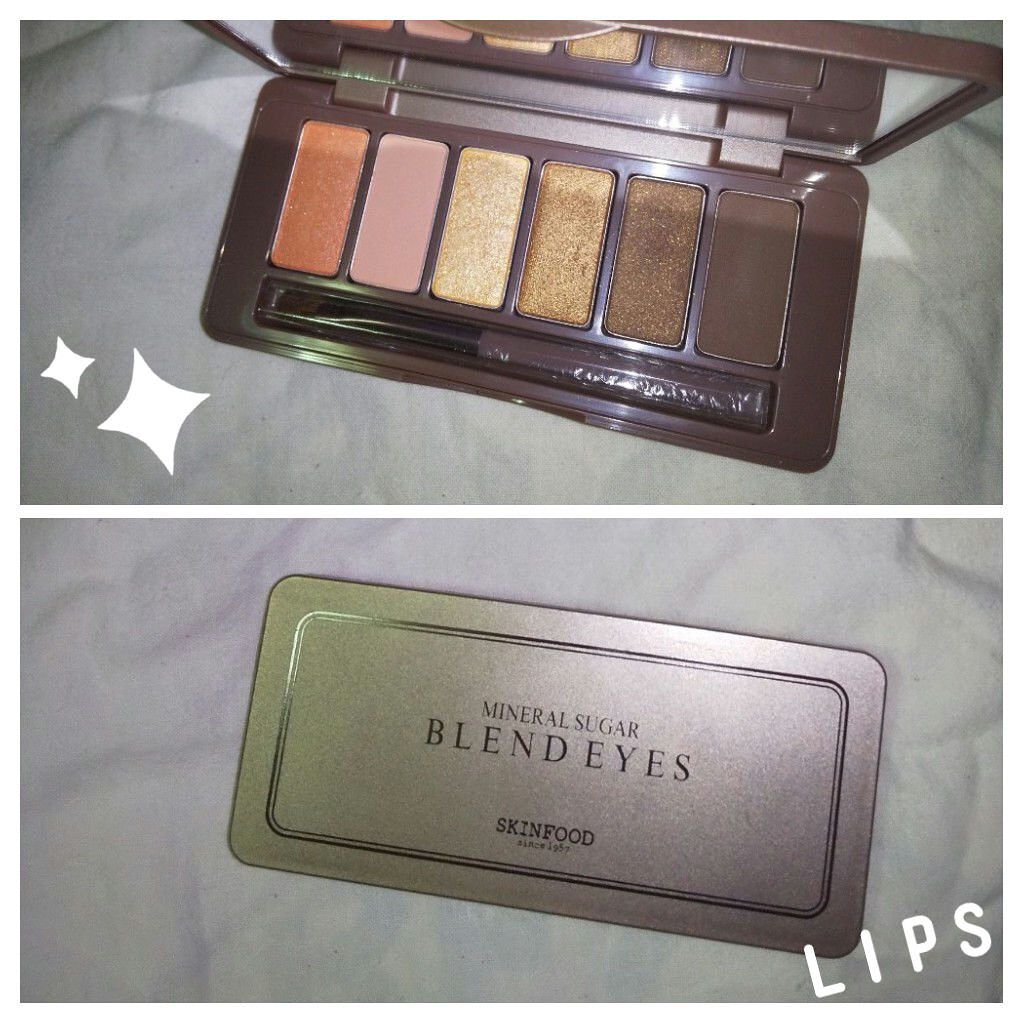 ミネラルシュガー ブレンドアイズ/SKINFOOD/アイシャドウパレットを使ったクチコミ（1枚目）