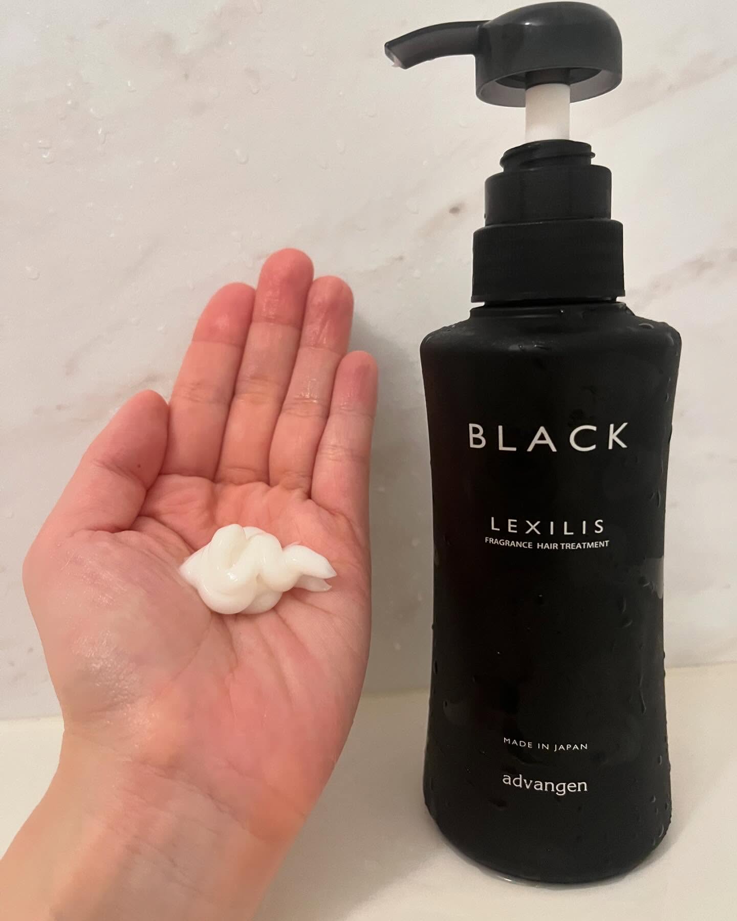 ブラック フレグランストリートメント/LEXILIS/洗い流すヘアトリートメントを使ったクチコミ（3枚目）