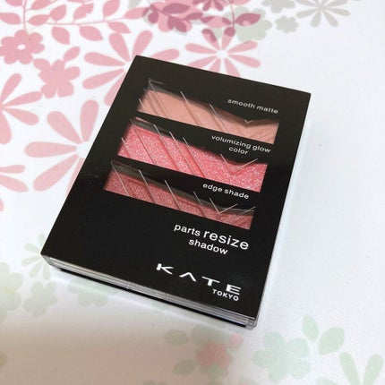 パーツリサイズシャドウ PK-1 レトロピンク/KATE/アイシャドウパレットを使ったクチコミ(1枚目)