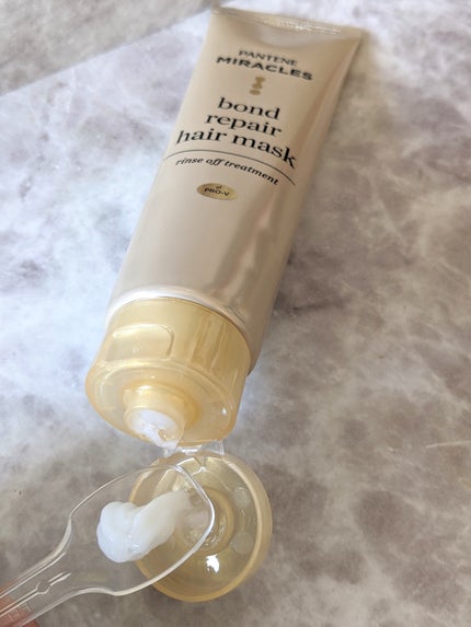 ミラクルズ ボンドリペア ヘアマスク/パンテーン/ヘアマスク・ヘアパックを使ったクチコミ(3枚目)