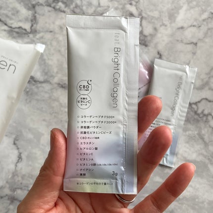 ブライト コラーゲン/Feat./美容サプリメントを使ったクチコミ(3枚目)