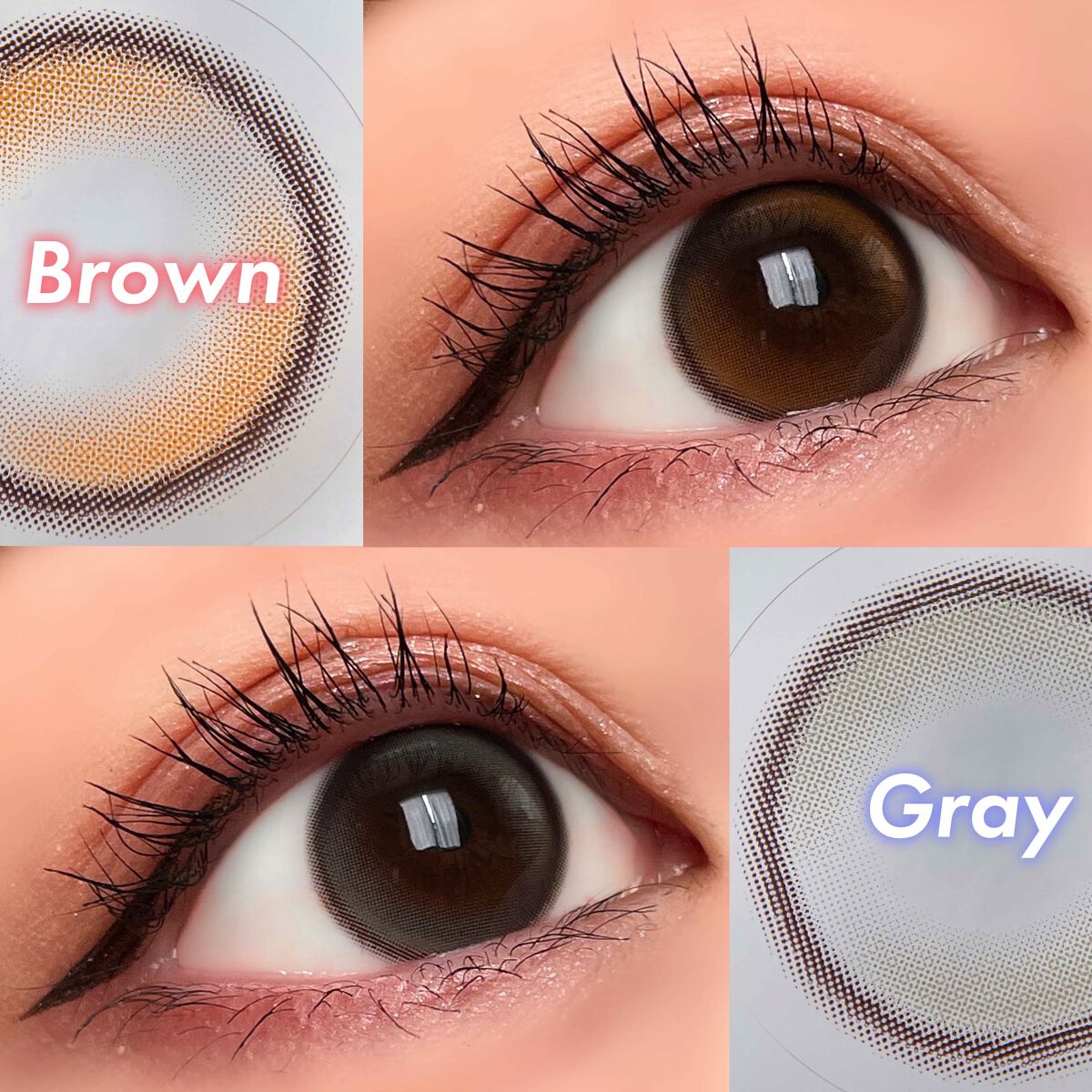 Double Tint 1day/OLENS/カラーコンタクトレンズを使ったクチコミ（2枚目）