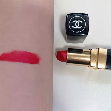 CHANEL ルージュ イドゥラ バーズのクチコミ「【CHANELの口紅】（フランス土産）

こちらは職場の方からお土産でいただきました。

わた.....」（3枚目）