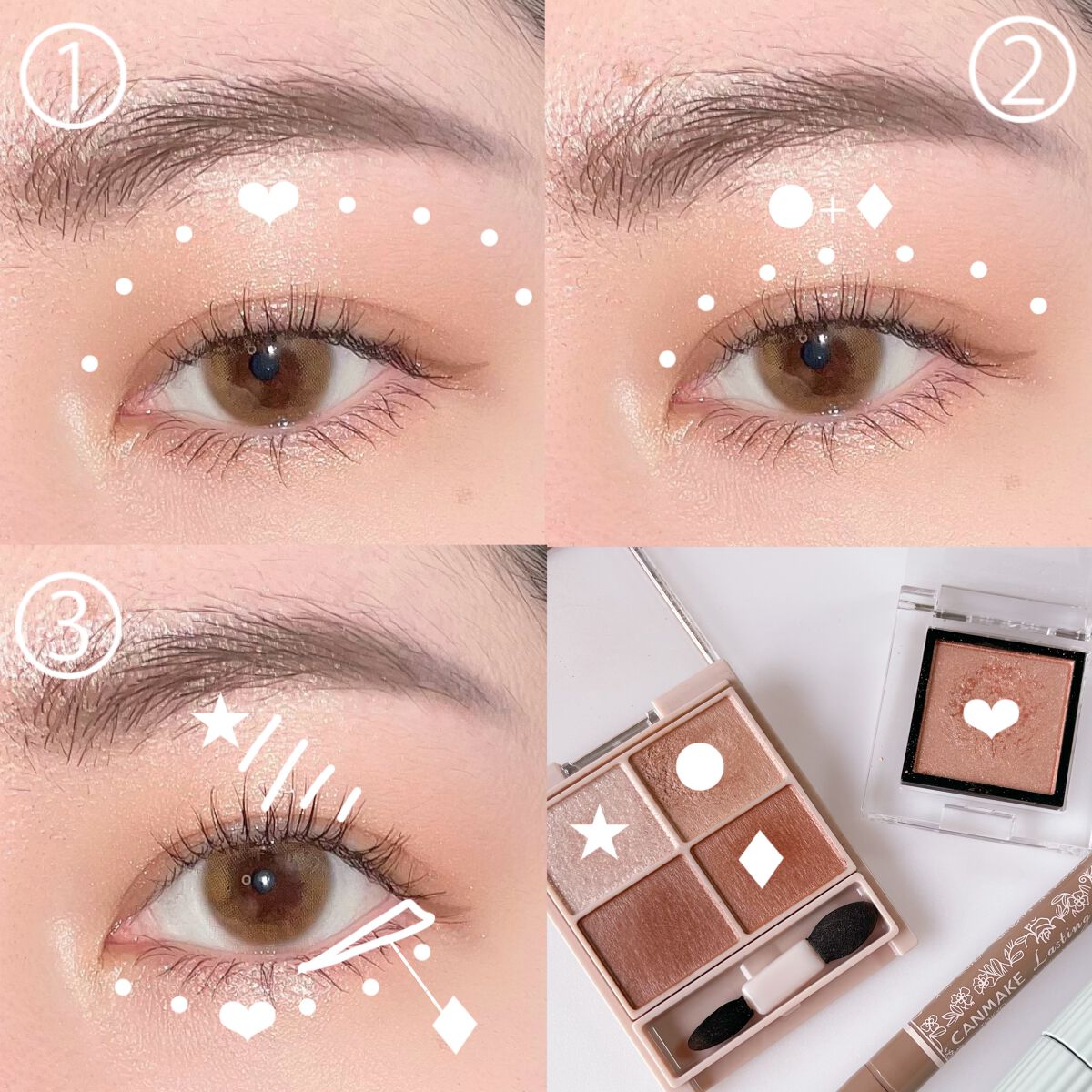 ラスティングリキッドライナー/キャンメイク/リキッドアイライナーを使ったクチコミ（2枚目）