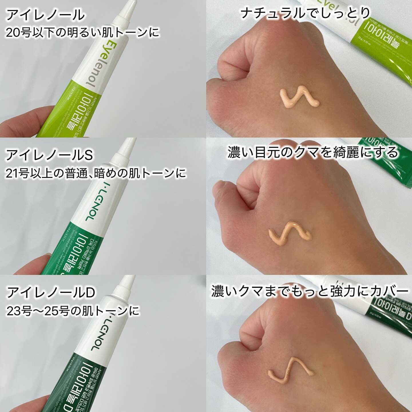 アイレノール クマクリーム/IRENOL/アイケア・アイクリームを使ったクチコミ（2枚目）