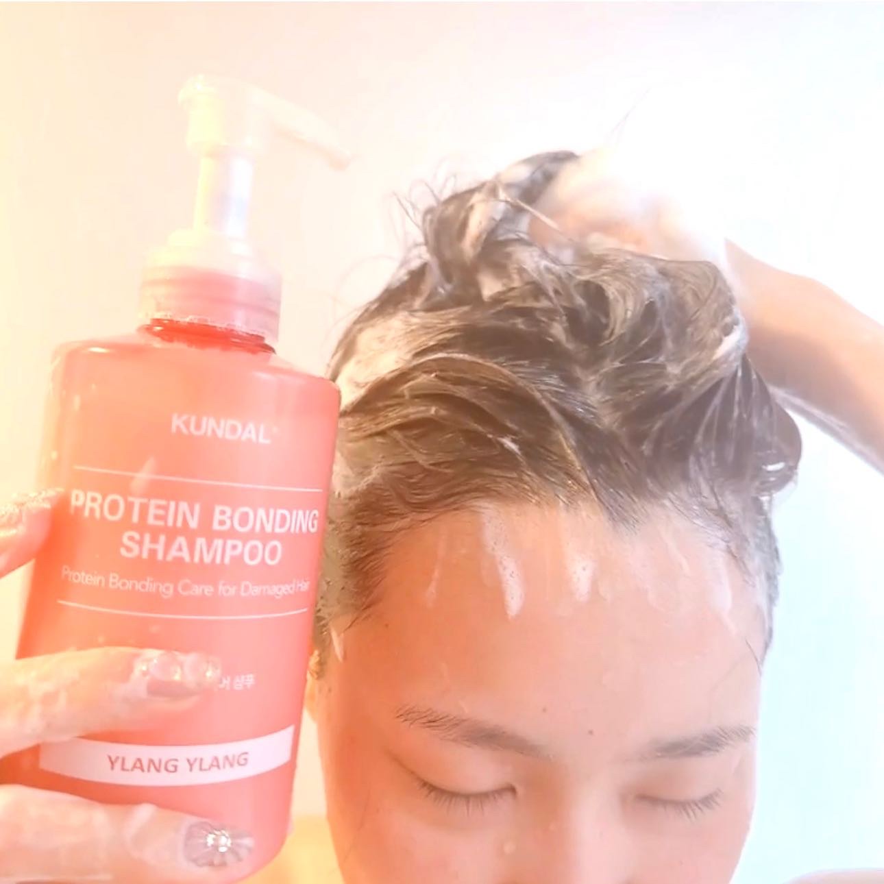 クンダル ダメージケア シャンプー/トリートメント/KUNDAL/市販シャンプーを使ったクチコミ（3枚目）