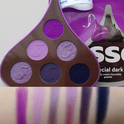 Hershey's KISSES x GLAMLITE/Glamlite/アイシャドウパレットを使ったクチコミ(4枚目)