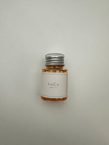 haCoヴィーガンオイルMB マンダリン＆ブーケの香り/haCo /ヘアオイルを使ったクチコミ（1枚目）