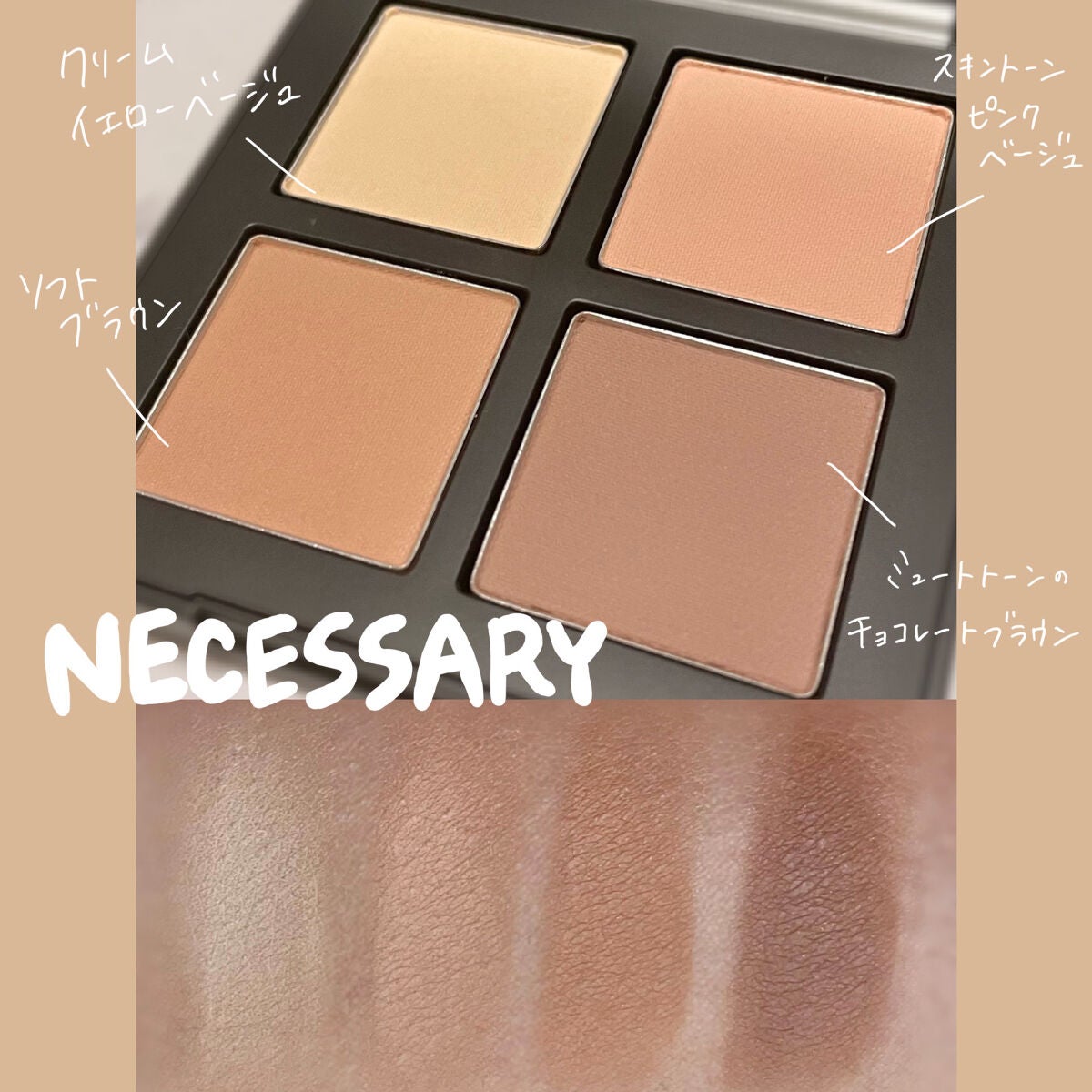 COLORFUL EYE PALETTE/NAMING./アイシャドウパレットを使ったクチコミ(2枚目)