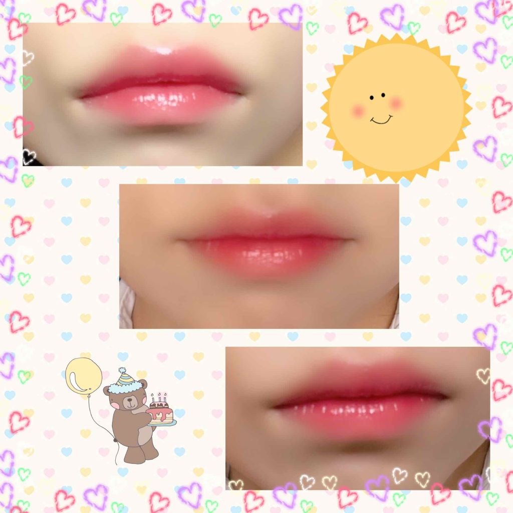 アピュー ウォーターライト ティント/A’pieu/リップティントを使ったクチコミ(3枚目)