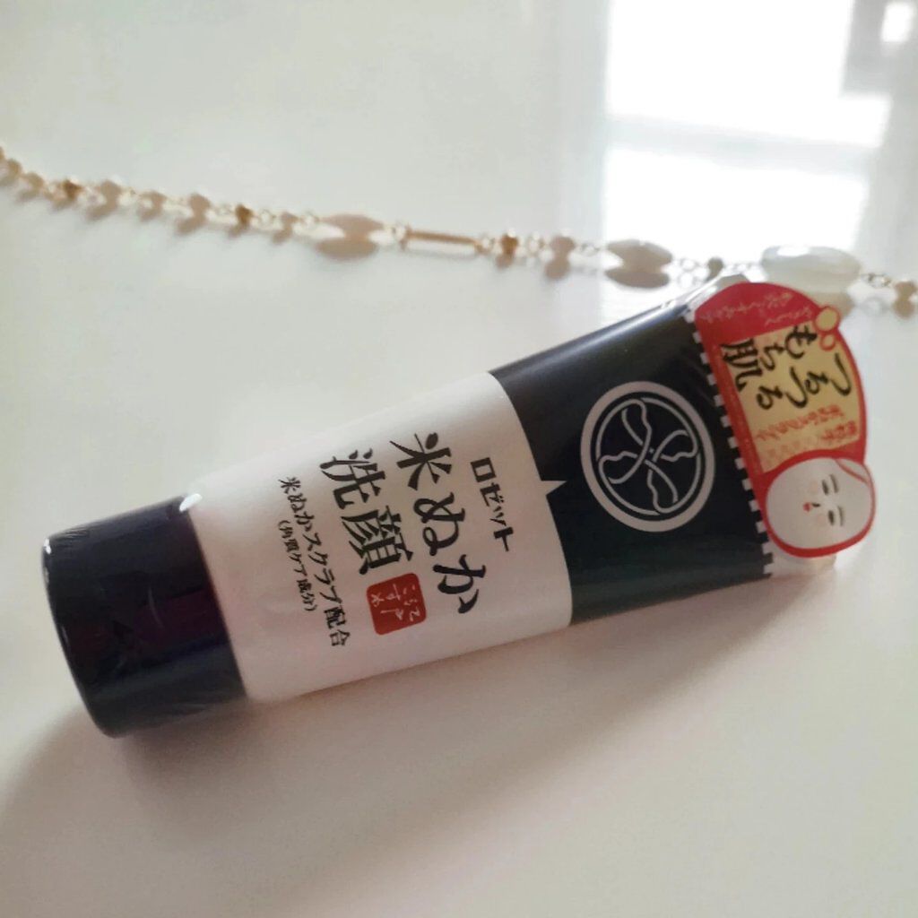 江戸こすめ 米ぬか洗顔/ロゼット/洗顔フォームを使ったクチコミ(1枚目)