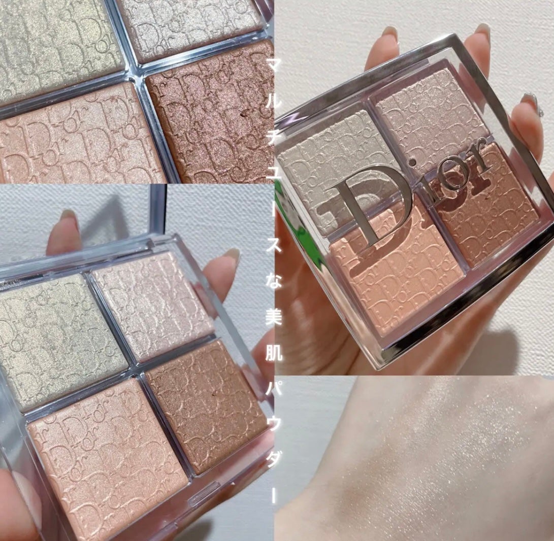 ディオール バックステージ フェイス グロウ パレット/Dior/ハイライトを使ったクチコミ(1枚目)