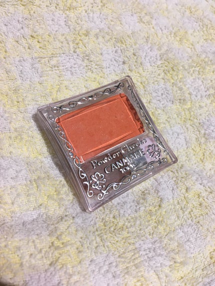 【旧品】パウダーチークス PW25 シュガーオレンジ/キャンメイク/パウダーチークの画像