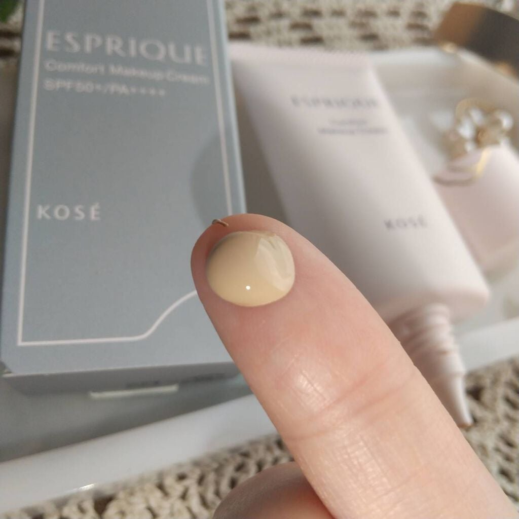 コンフォート メイククリーム〈色つき美容クリーム〉/ESPRIQUE/化粧下地を使ったクチコミ(1枚目)