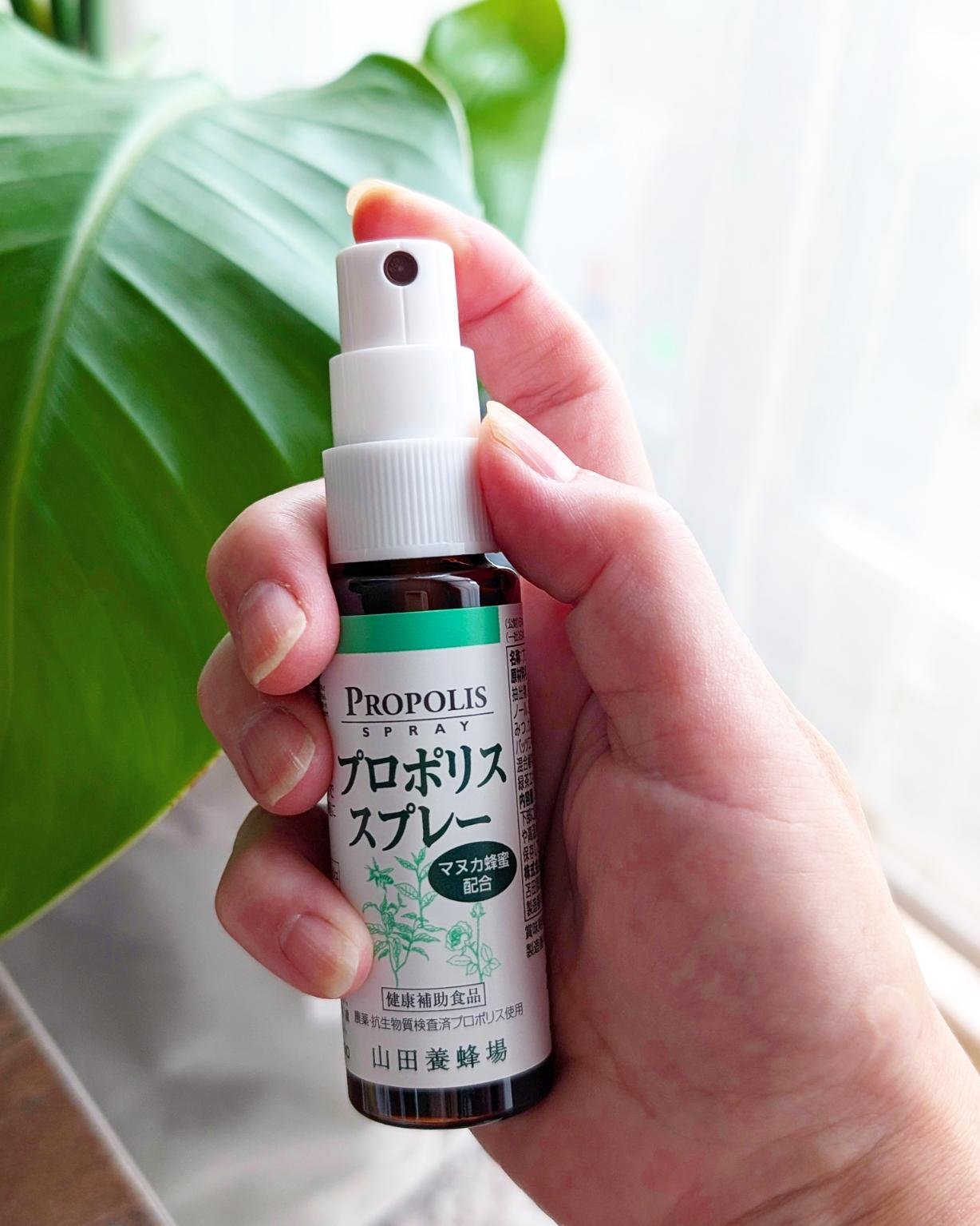 プロポリススプレー/山田養蜂場（健康食品）/その他を使ったクチコミ（3枚目）