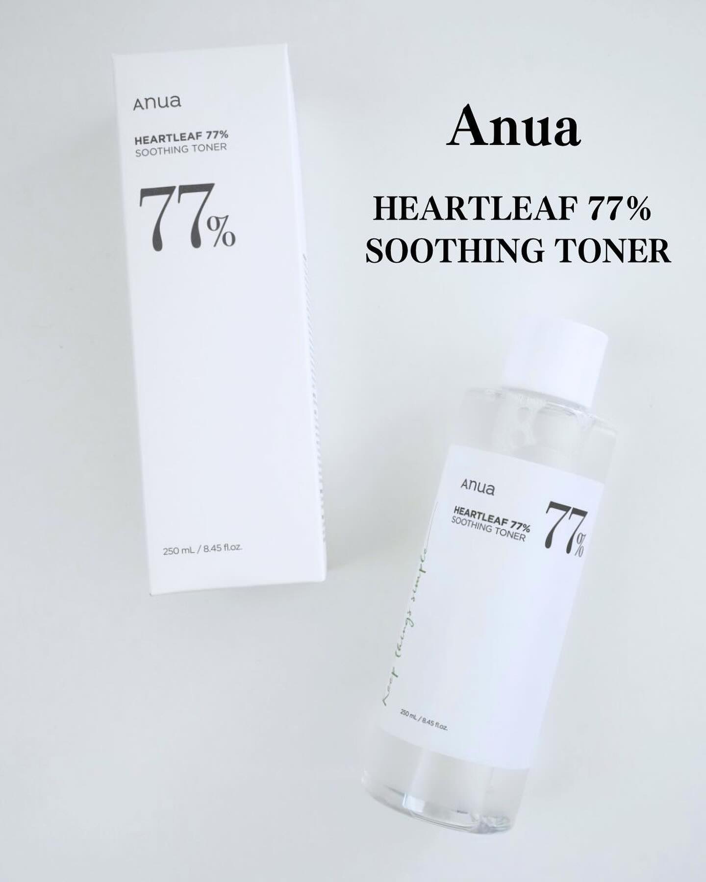 ドクダミ 77 スージングトナー/Anua/化粧水を使ったクチコミ（1枚目）