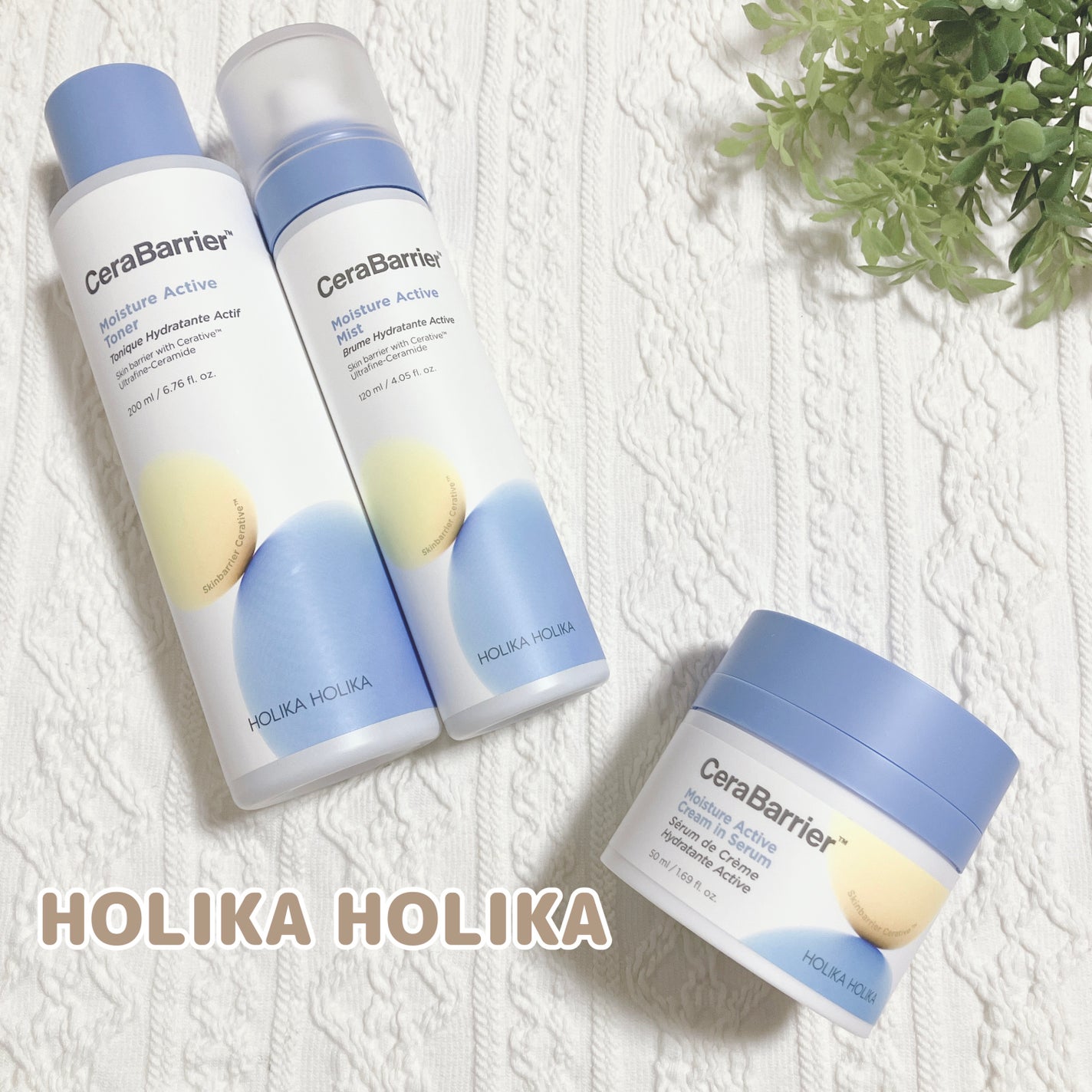 セラバリア モイスチャーアクティブ トナー /HOLIKA HOLIKA/化粧水を使ったクチコミ(1枚目)