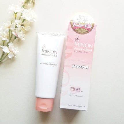 ミノン アミノモイスト モイストミルキィ クレンジング/ミノン/ミルククレンジングを使ったクチコミ(1枚目)