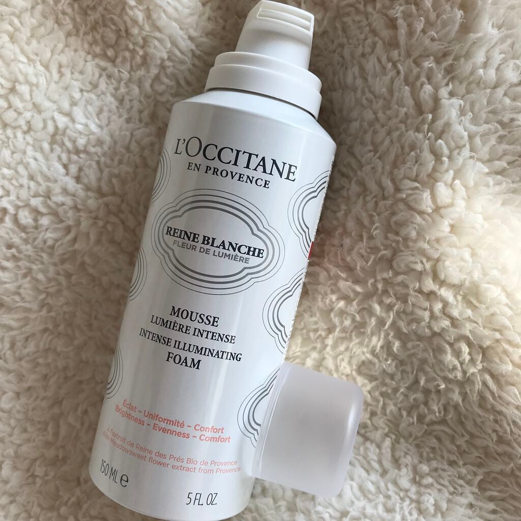 レーヌブランシュ イルミネイティングクレンジングフォーム/L'OCCITANE/洗顔フォームを使ったクチコミ(1枚目)
