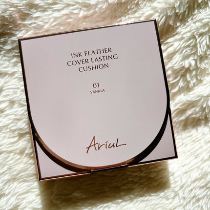 アリウル インクフェザーカバーラスティングクッション/Ariul/クッションファンデーションを使ったクチコミ(5枚目)