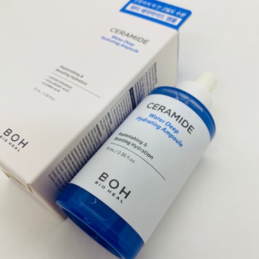 BIOHEAL BOH セラミドウォーターディープハイドレーティングアンプルのクチコミ「＼乾燥するお肌に／

*･゜ﾟ･*:.｡..｡.:*･''･*:.｡. .｡.:*･゜ﾟ･*
.....」（2枚目）