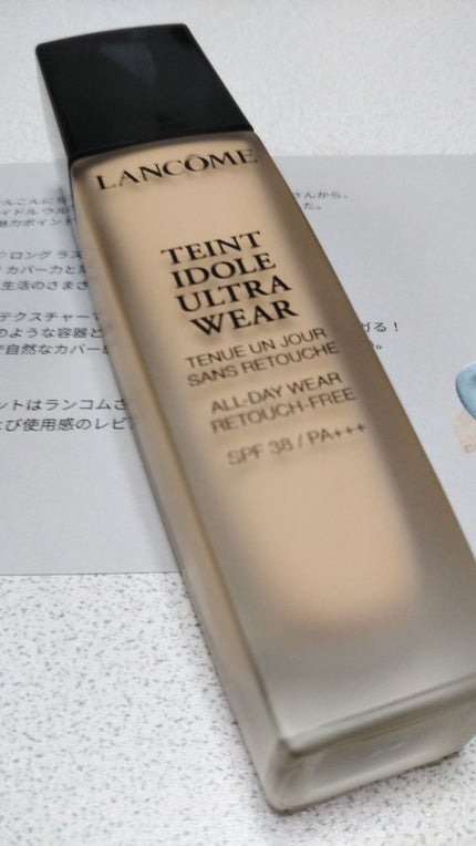 タンイドル ウルトラ ウェア リキッド/LANCOME/リキッドファンデーションを使ったクチコミ(1枚目)