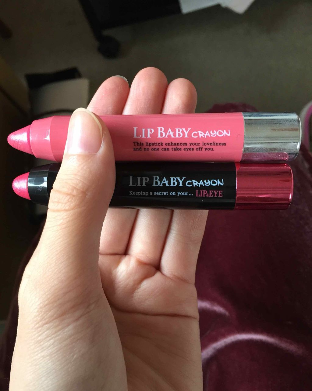 リップベビークレヨン/メンソレータム/口紅を使ったクチコミ(1枚目)