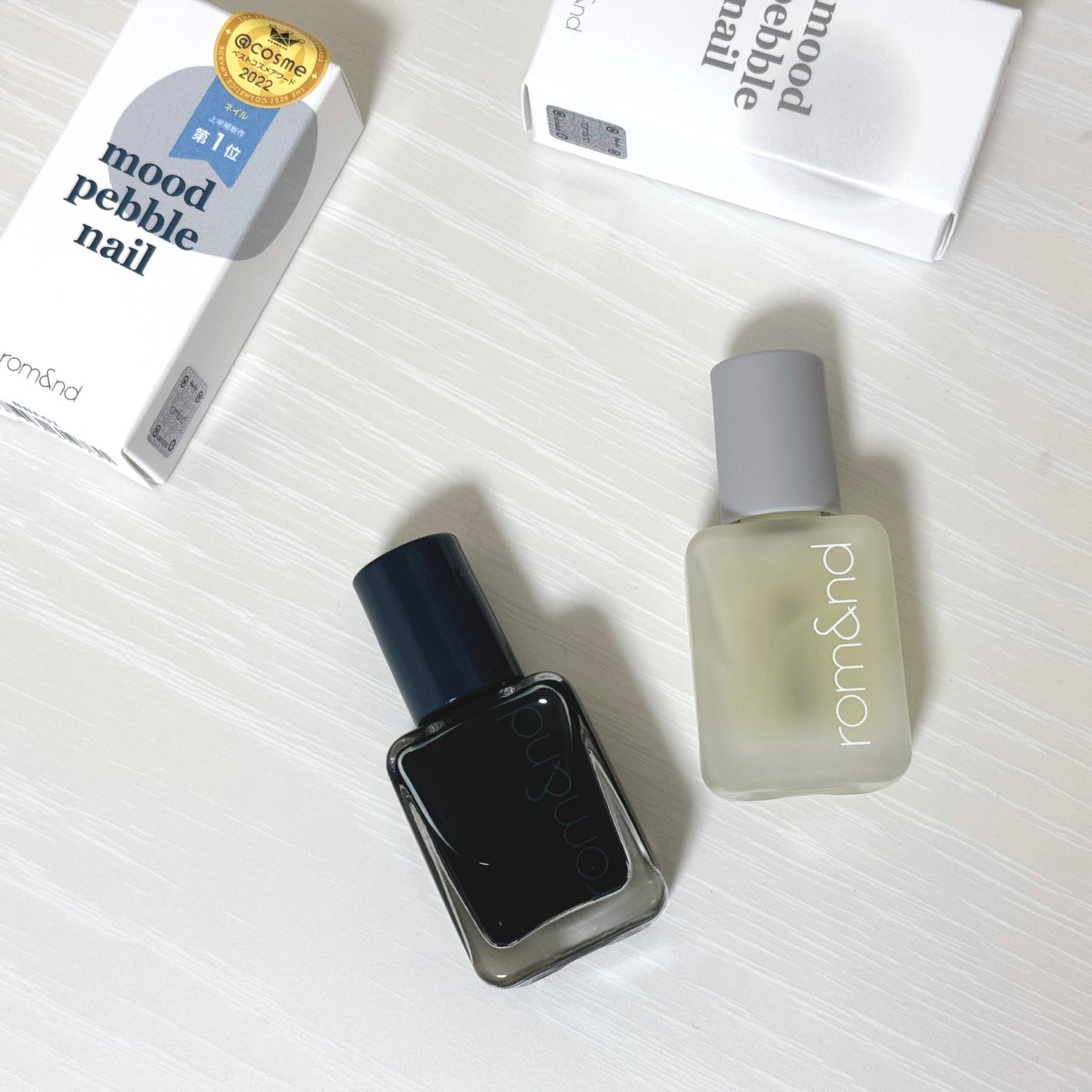 ムードペブルネイル/rom&nd/マニキュアを使ったクチコミ(1枚目)