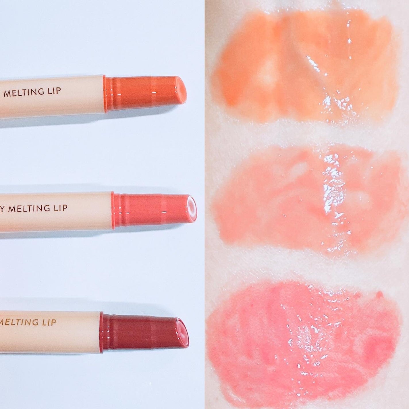 ハニーメルティングリップ/ネイチャーリパブリック/口紅を使ったクチコミ(4枚目)