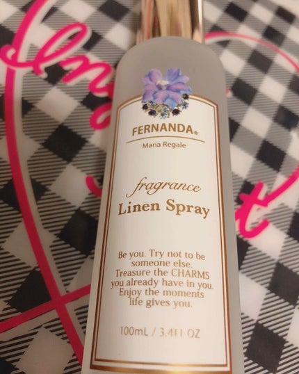 フレグランス リネンスプレー マリアリゲル/フェルナンダ/ファブリックミストを使ったクチコミ(1枚目)